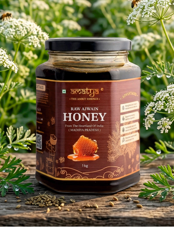 Raw Ajwain Honey