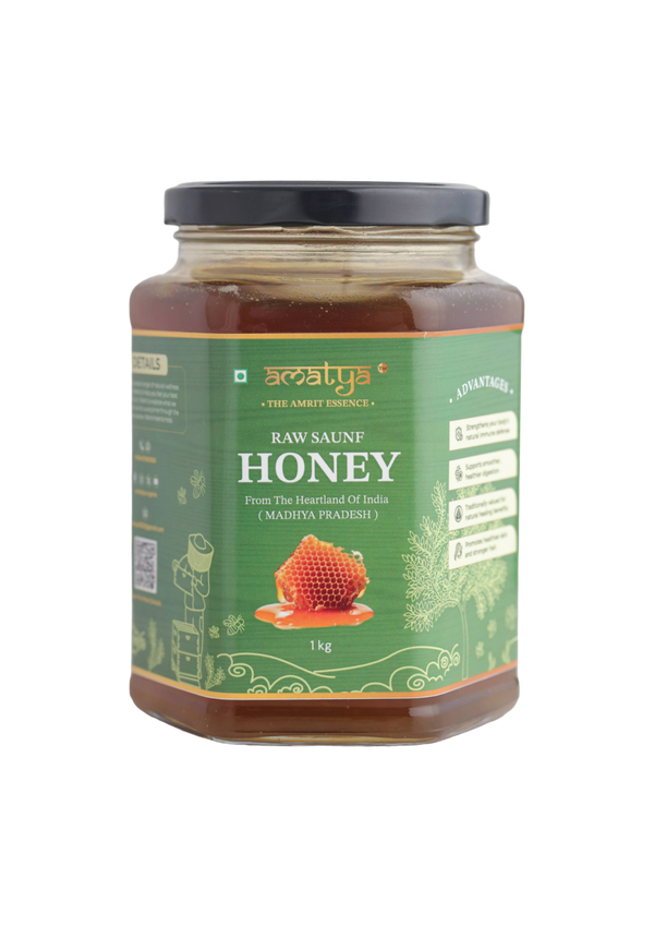 Raw Saunf Honey